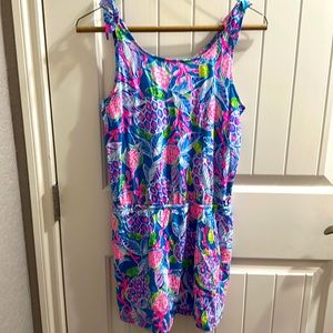 Gorgeous Lilly, Pulitzer, girls, romper, extra-large, 12 to 14.